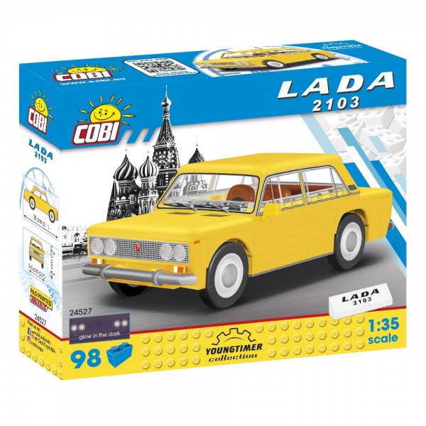 Cobi Lada 2103 UdSSR 1:35 gelb