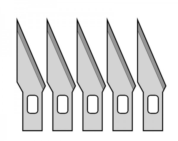 Donau Ersatzklingen Nr.1 MS05 passend für Messer MS01/MS13/MS15 5 Stück